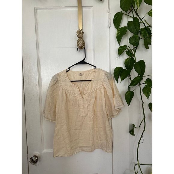 A.n.a a new approach women’s size small linen shirt - Picture 1 of 7